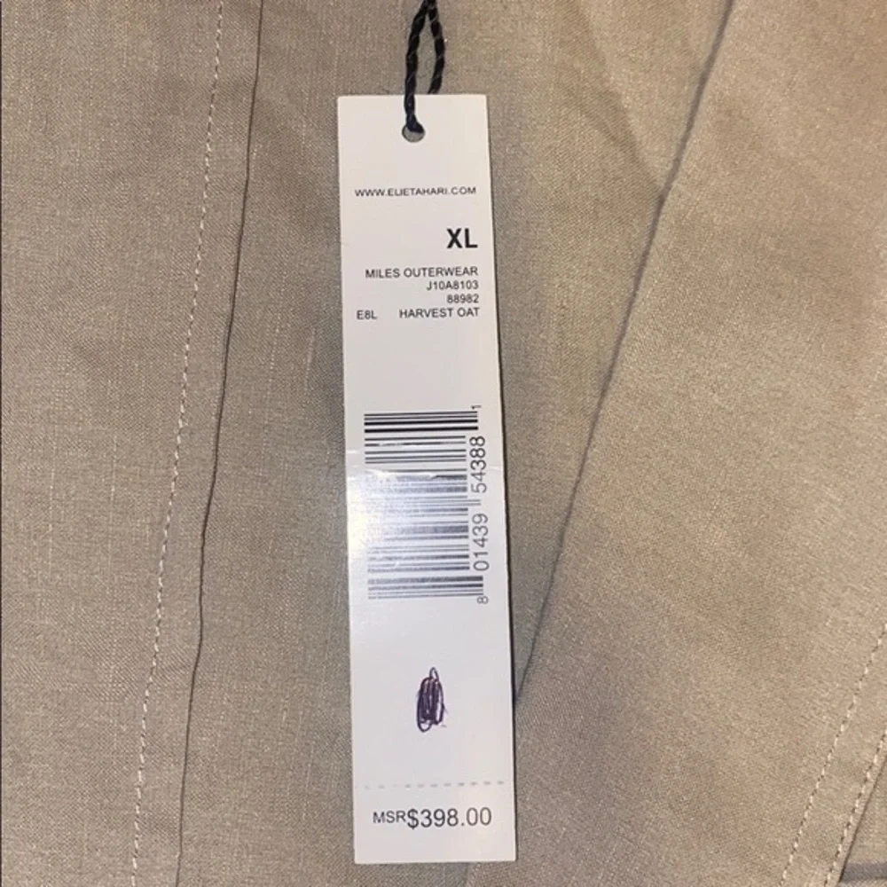 Elie tahari men’s XL‎ miles outerwear blazer